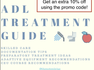 ADL treatment guide from the Note Ninjas - get 10% off using promo code: FLOURISH