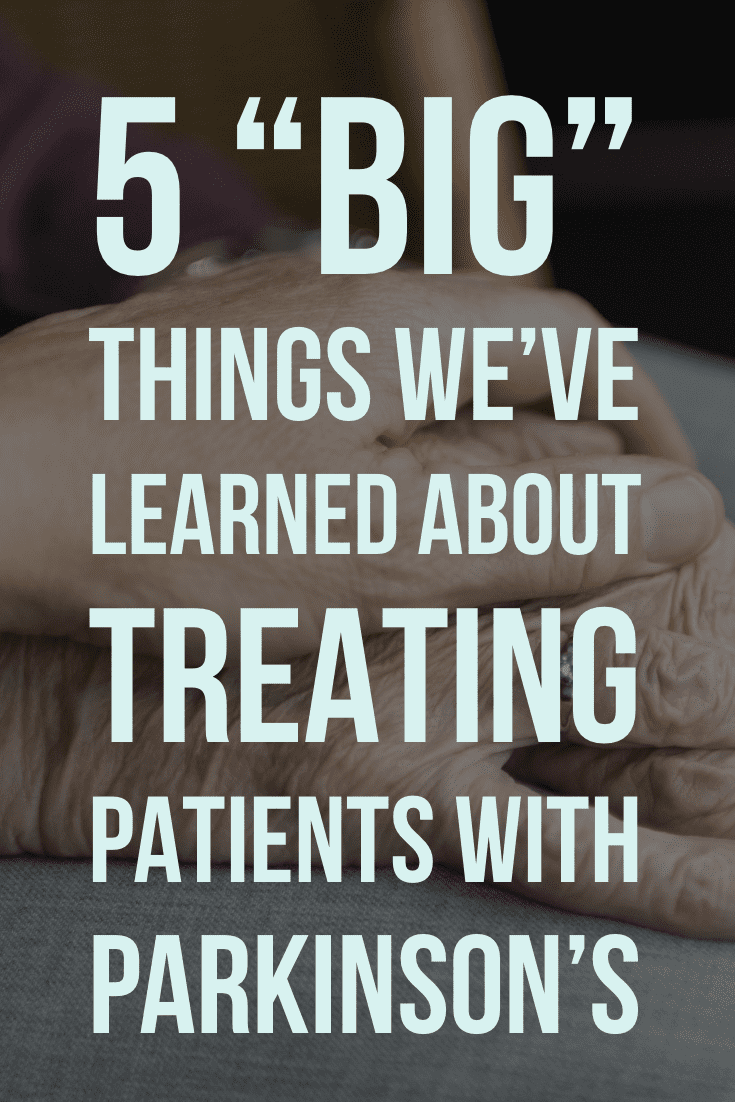 5 tips from LSVT BIG for OT practitioners to get the best results possible when working with patients that have parkinson's disease | OTflourish.com