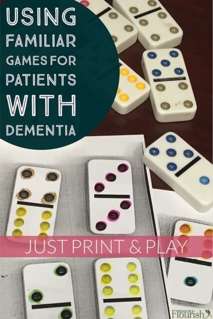 OT treatment idea for low level dementia patients. Perfect for purposeful activity (familiar & fun!) and sensory stimulation. Just print and play. | OTflourish.com