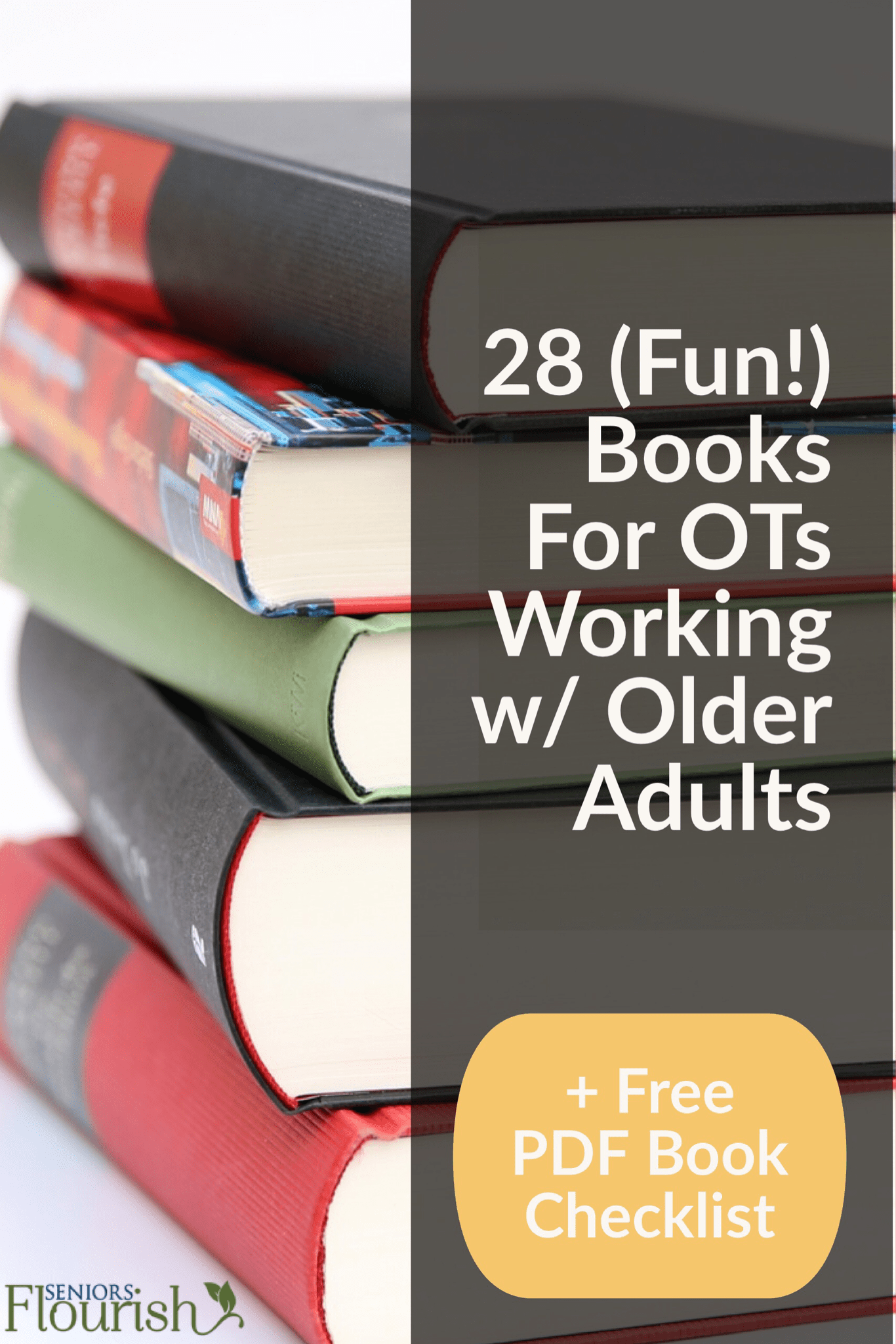 35 OTs contributed to give you 28 amazing books that OT practitioners will love | OTflourish.com #geriatricOT #occpuationaltherapy #OT #occupationaltherapist