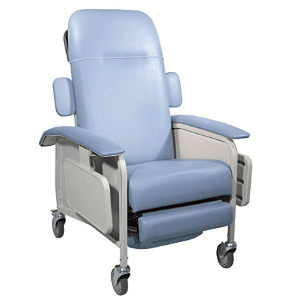 Example of a Geri Chair: Clinical Care Geri Chair Recliner by Drive Medical