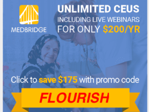 Medbridge OT CEUs Promo: FLOURISH | $150 off & FREE Goal Guide