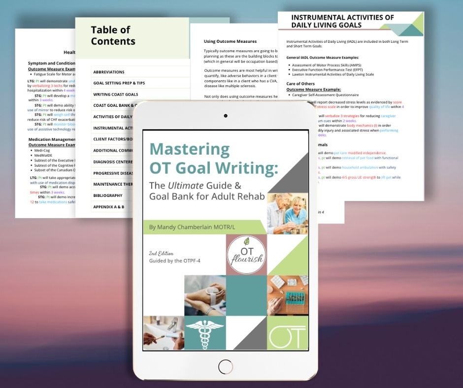 Mastering OT Goal Writing: The Ultimate Guide & Goal Bank for Adult Rehab